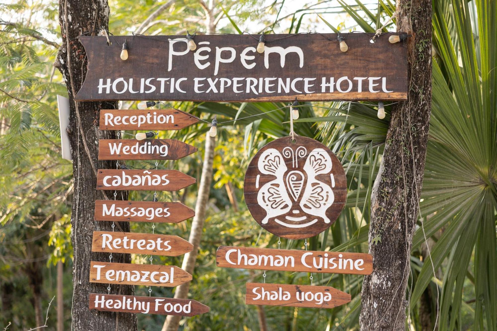 Pepem Holistic Experience - Peaceful Retreat Near Tulum (Adults Only) Villa Eksteriør bilde